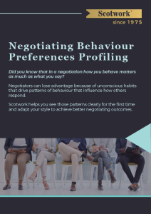 Behaviour Preferences Profiling brochure cover