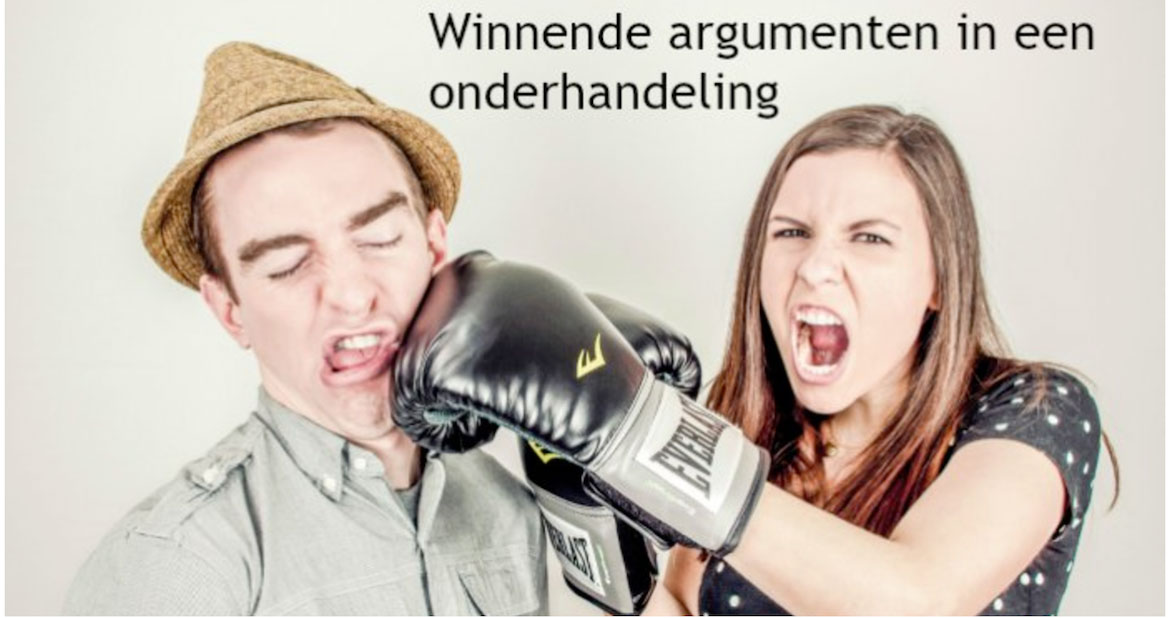 Winnende argumenten in een onderhandeling